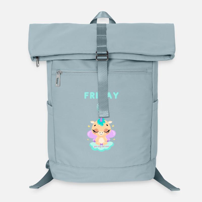 Friday loading, you only live once,Weekend Laptop Backpack