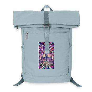 Guadalajara Mexico art design - Laptop Backpack - ice blue - Front