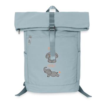 Yoga Elephant - Inhale, Exhale - Laptop Backpack - ice blue - Front