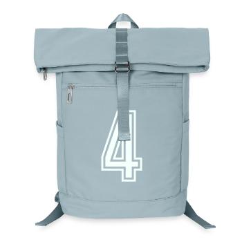 4 - Laptop Backpack - ice blue - Front
