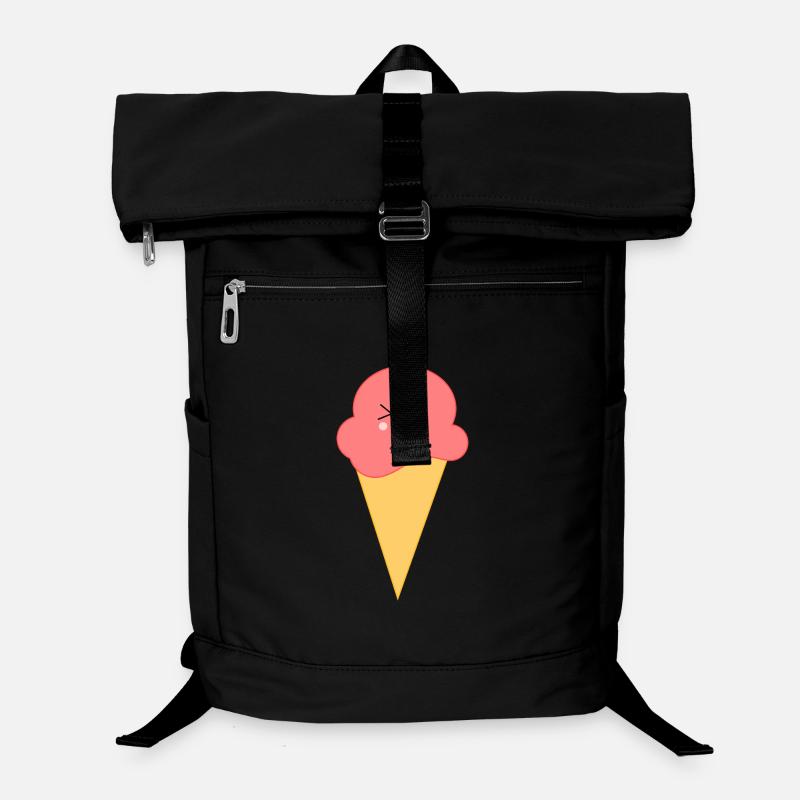 Ice Cream Ice Cream Strawberry Ice Cream Laptop Backpack
