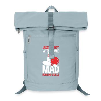 Bowler Boy - Laptop Backpack - ice blue - Front