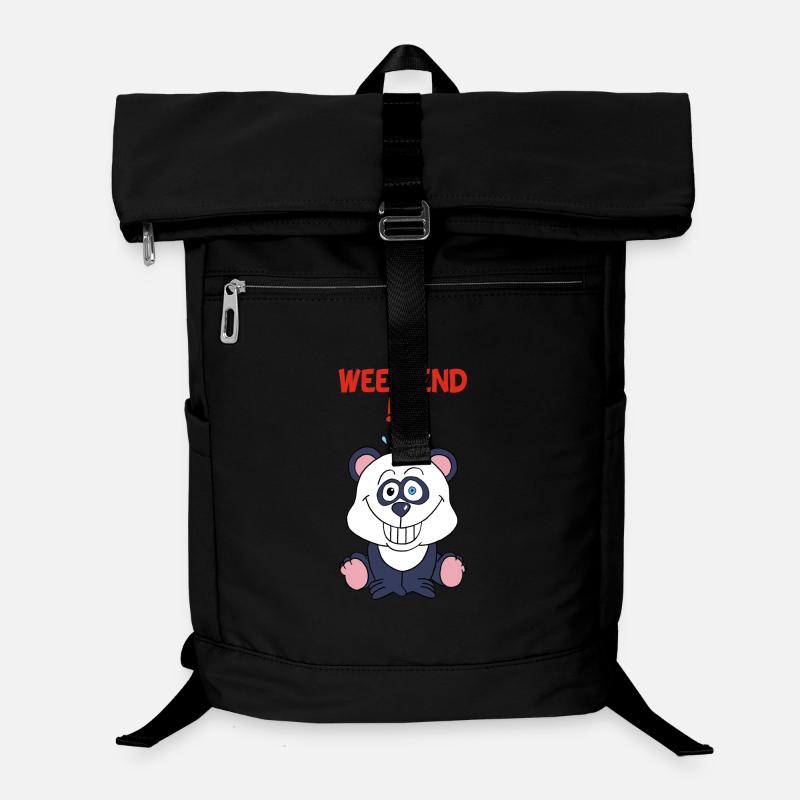 Panda am Wochenende Laptop-Rucksack 