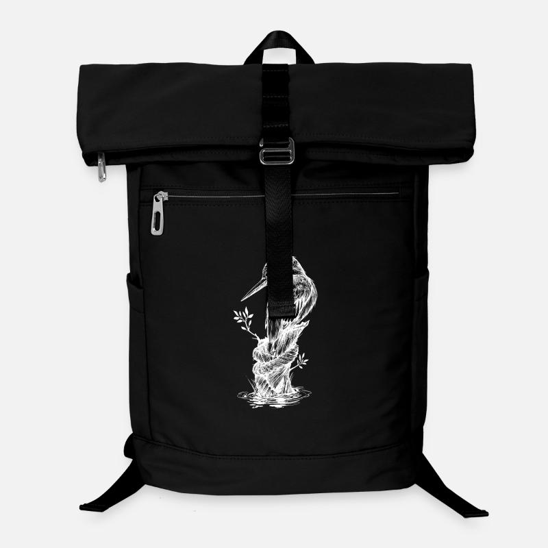 Kingfisher Invert - Laptop Backpack - black