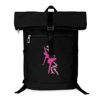 Ballet Dancer Girl - Laptop Backpack - black - Front