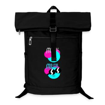 Physik Phyiker Lehrer Wissenschaft lustiger Spruch - Laptop-Rucksack  - Schwarz - Vorne