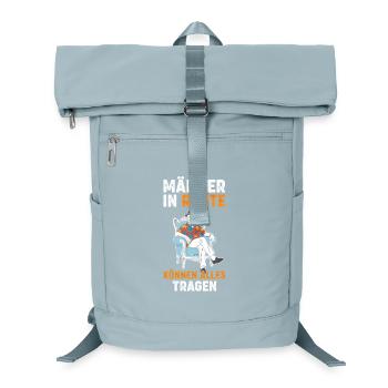 Cadeau de pension Drôle de dicton de retraite pour les hommes - Sac à dos ordinateur - bleu glacier - Devant