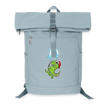 10th Birthday Dinosaur - Laptop Backpack - ice blue - Front