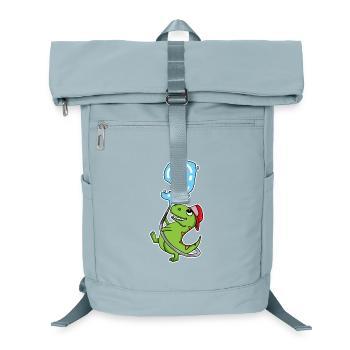 Dino Fire Fighter Number 9 ws - Laptop-Rucksack  - Eisblau - Vorne