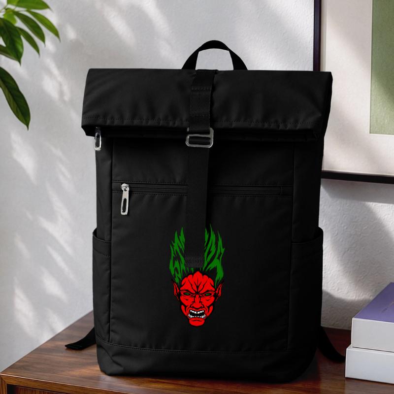 Stapooa Dämon Farbe Laptop-Rucksack 
