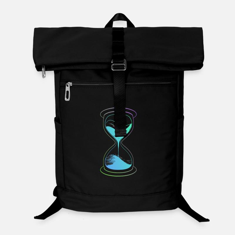 Hourglass Neon Time Laptop Backpack