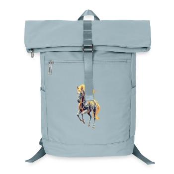 Étoile à la crinière dorée - Sac à dos ordinateur - bleu glacier - Devant