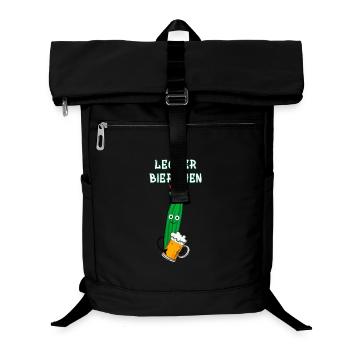 Cucumber, Party Cucumber, Beer, Delicious Beer.Cucumber - Laptop Backpack - black - Front