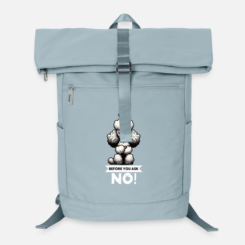 Before You Ask Pudel Pudelbesitzer Pudelhund  Laptop-Rucksack 