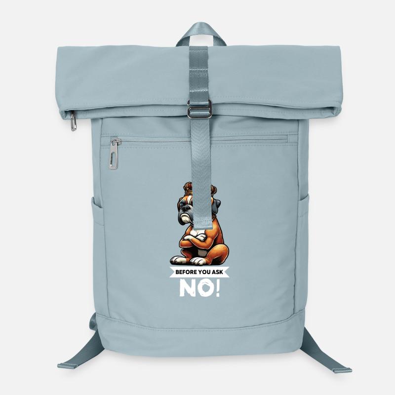 Before You Ask Boxer Boxer Owner Boxer Lovers Laptop Backpack