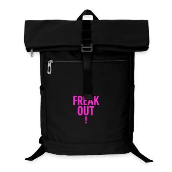 Freak Out - Laptop-Rucksack  - Schwarz - Vorne