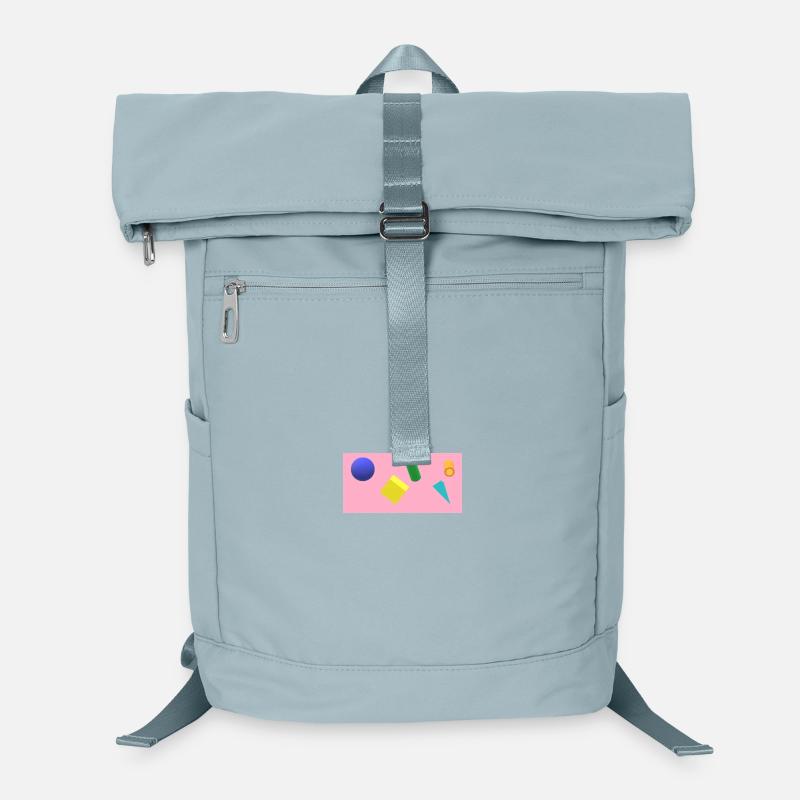 Composition de forme géométrique vibrante Sac à dos ordinateur