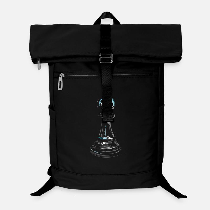 Chess Pawn Chess Player Logo Chess Club Laptop Backpack