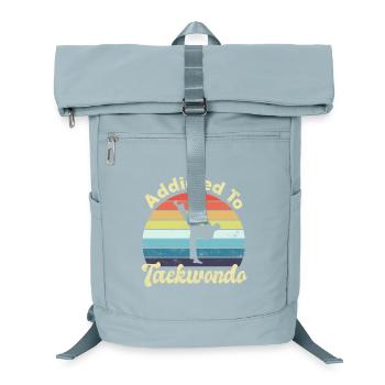 Taekwondo - Laptop-Rucksack  - Eisblau - Vorne