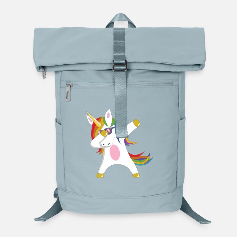 Dabbing Unicorn Geschenkidee dabbendes Einhorn Dab Laptop-Rucksack 
