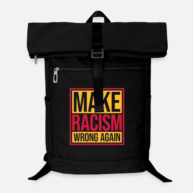Rendre le racisme répréhensible Sac à dos ordinateur