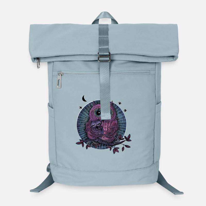 Eulen Mama Kind Laptop-Rucksack 