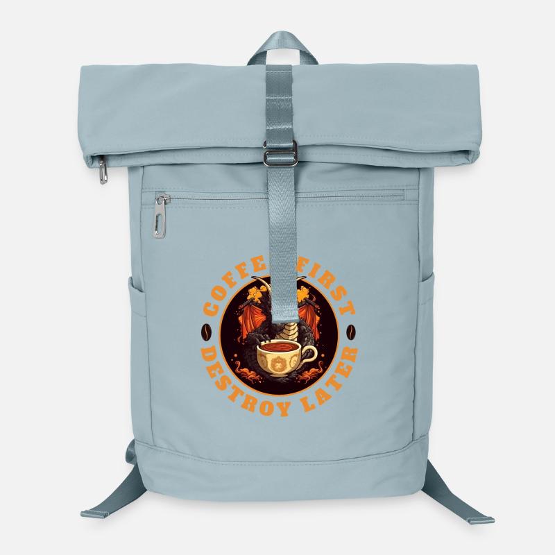 LE CAFÉ D’ABORD, LE DÉTRUIRE ENSUITE Sac à dos ordinateur