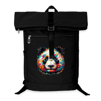 Panda - Laptop-Rucksack  - Schwarz - Vorne