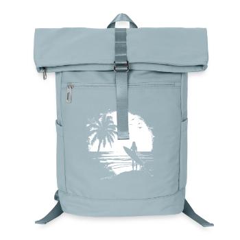 Surfing Girl Sketch - Laptop Backpack - ice blue - Front