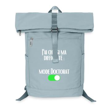 Ich habe meinen Schwierigkeitsgrad Doktoratsmodus aktiviert gewählt - Laptop-Rucksack  - Eisblau - Vorne