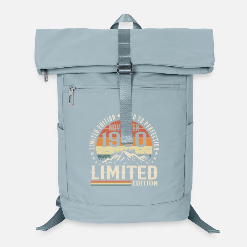 Novembre 1960 Anniversaire Rétro Unique Sac à dos ordinateur