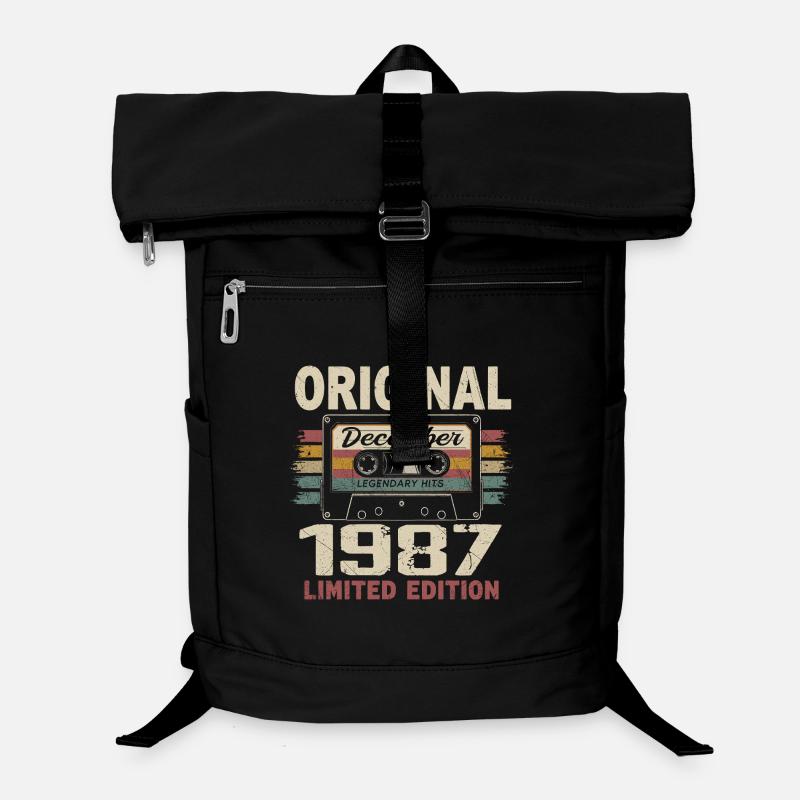 Cadeau D'anniversaire Décembre 1987 Sac à dos ordinateur