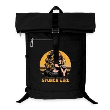 Stoner Girl - Laptop Backpack - black - Front