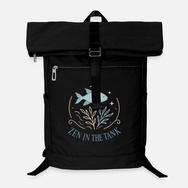 Zen in the aquarium Laptop Backpack