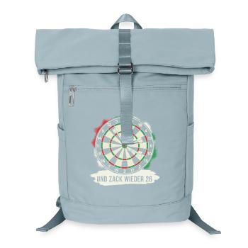 Dart Zack encore 26 fléchettes cadeau avec une phrase amusante - Sac à dos ordinateur - bleu glacier - Devant