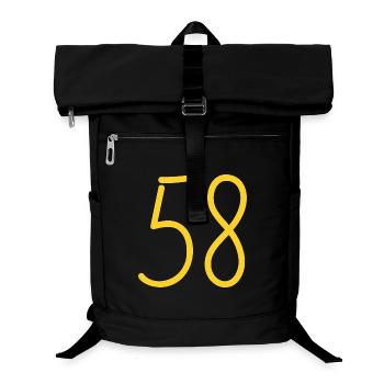 58 - Laptop Backpack - black - Front