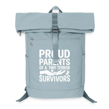 Des parents fiers d’une petite terreur - Sac à dos ordinateur - bleu glacier - Devant
