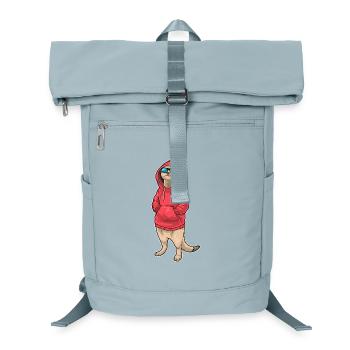 Erdmännchen Winter Sonnenbrille - Laptop-Rucksack  - Eisblau - Vorne