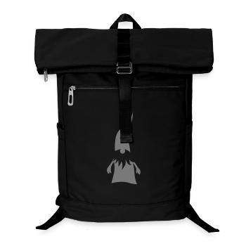 Elves Forest Beard Scandinavian Christmas Children - Laptop Backpack - black - Front