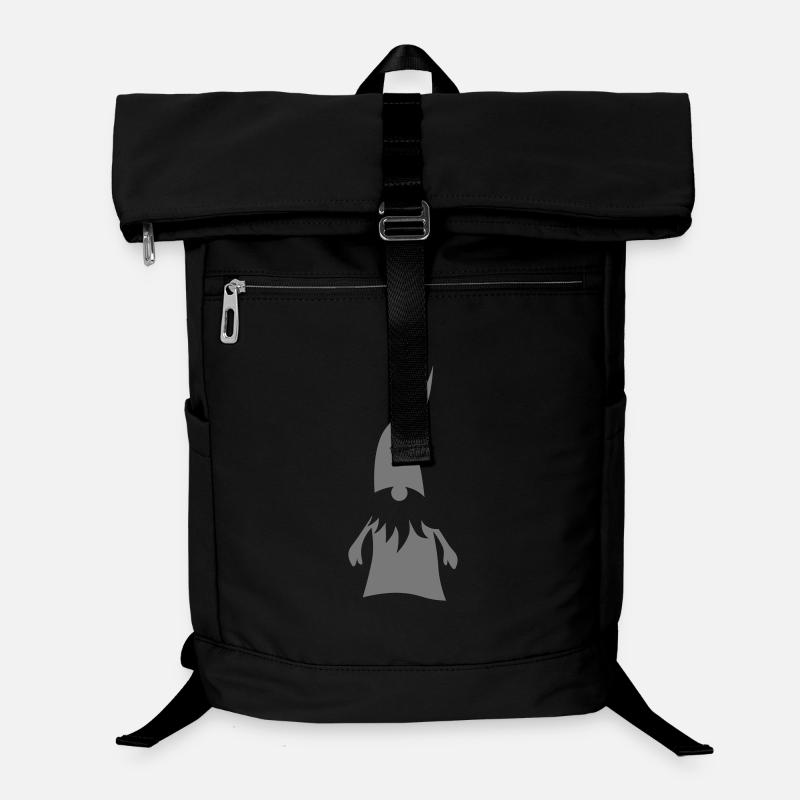 Wichtel Wald Bart skandinavisch Weihnachten Kinder Laptop-Rucksack 