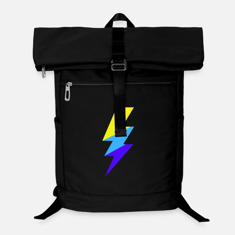 Faisceau néon tricolore Sac à dos ordinateur