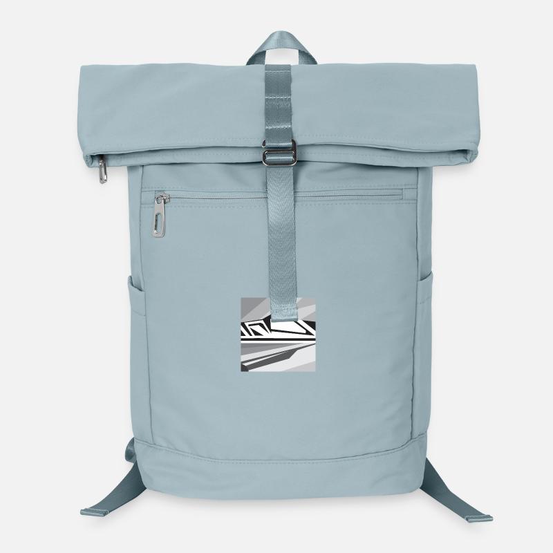 Geometrische Berge Laptop-Rucksack 