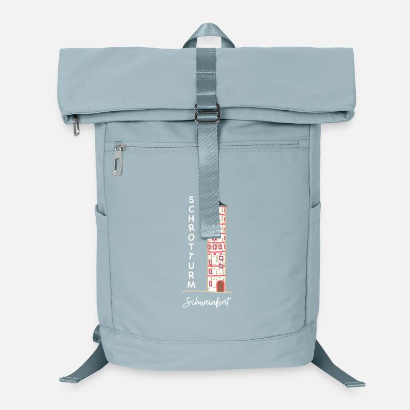 Schweinfurt, kultiger Schrotturm, Bayern Laptop-Rucksack 