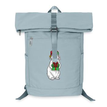 Forfait Noël lapin - Sac à dos ordinateur - bleu glacier - Devant