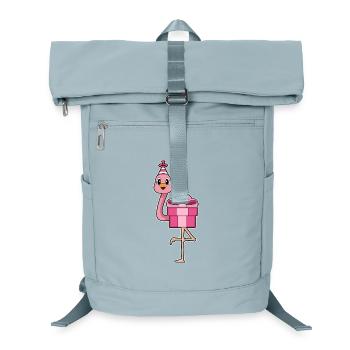 Forfait anniversaire Flamingo - Sac à dos ordinateur - bleu glacier - Devant
