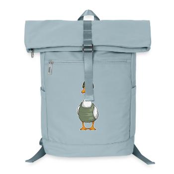Ente Soldat Helm - Laptop-Rucksack  - Eisblau - Vorne