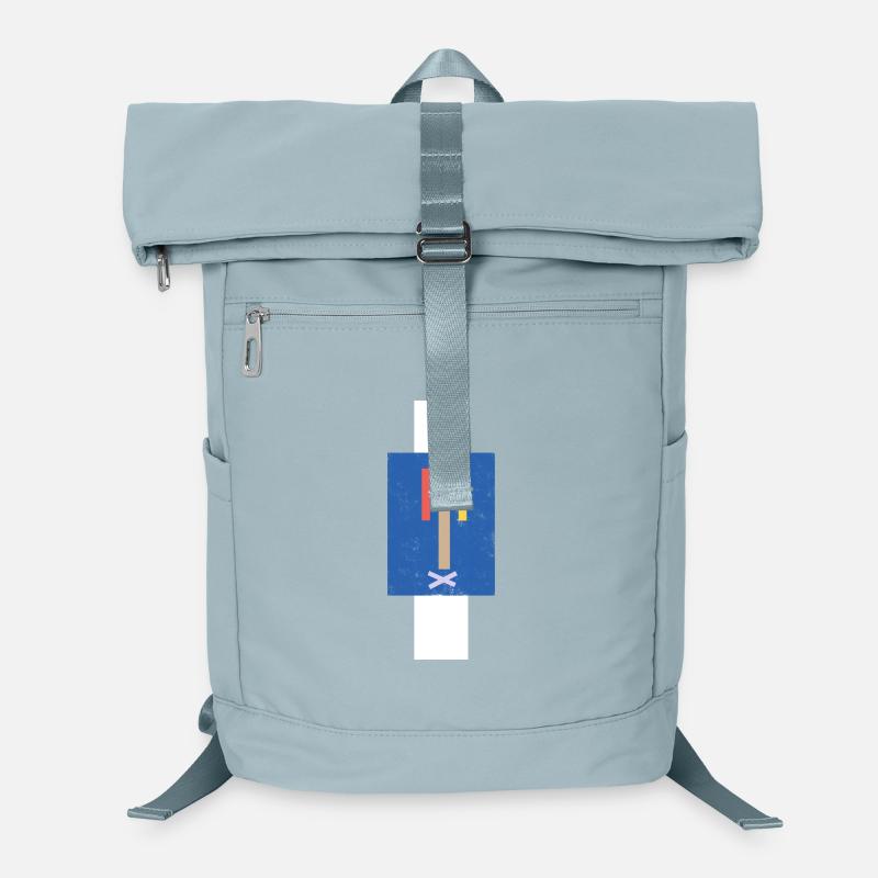 Silence sur le bûcher de la torture - motif abstrait Sac à dos ordinateur