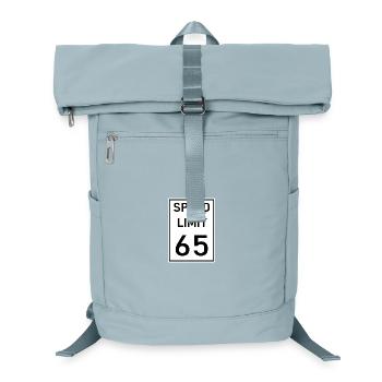 Speed limit - Laptop Backpack - ice blue - Front