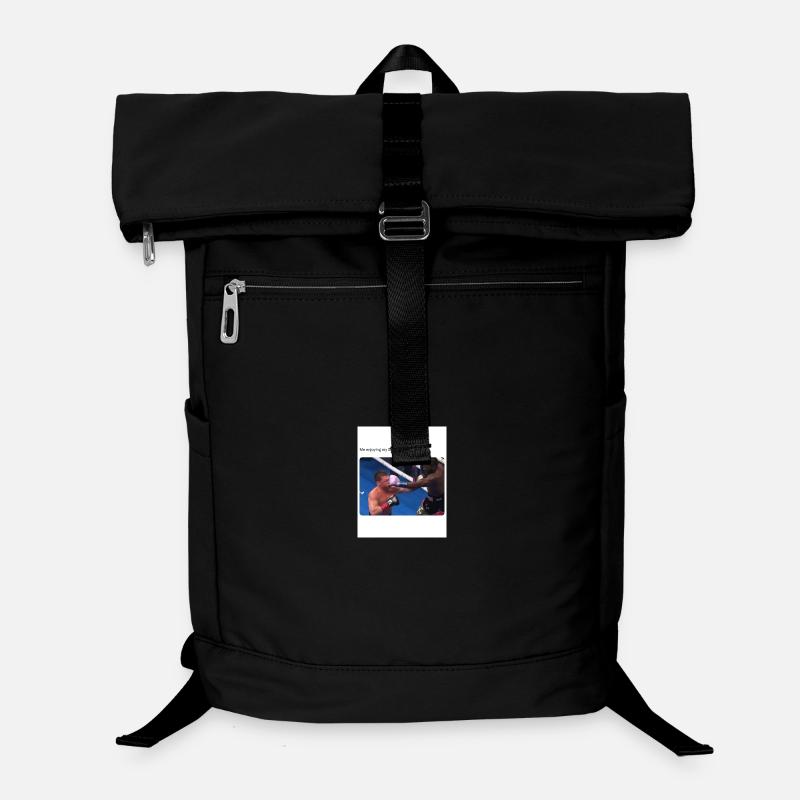 Moment de boxe du dimanche - Sac à dos ordinateur - noir