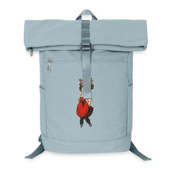 Krampus Lady - Laptop-Rucksack  - Eisblau - Vorne